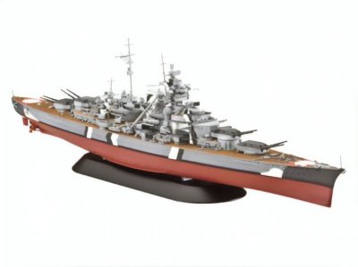 REVELL  maquette de bateau Bismarck 36 cm 295 pi&egrave;ces
