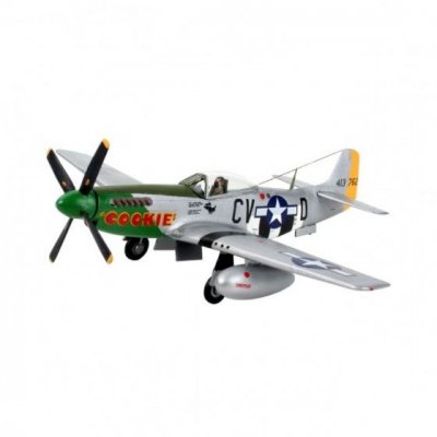 REVELL  mod&egrave;le r&eacute;duit d'avion P-51D Mustang 14 cm 34 pi&egrave;ces