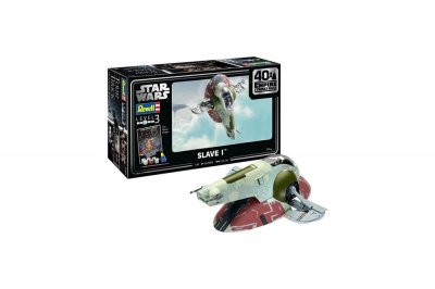 REVELL  - Star Wars - Maquette 40th Anniversary 1/88 Slave I 34 cm