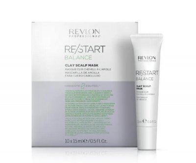 Revlon Re-Start Balance Clay Scalp Mask 10x15ml