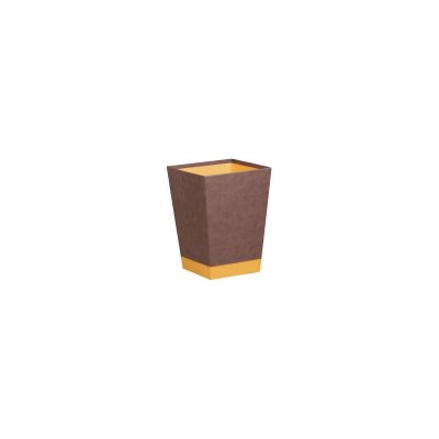  Rhodia Corbeille &Agrave; Papier Chocolat 27x27x32 Cm