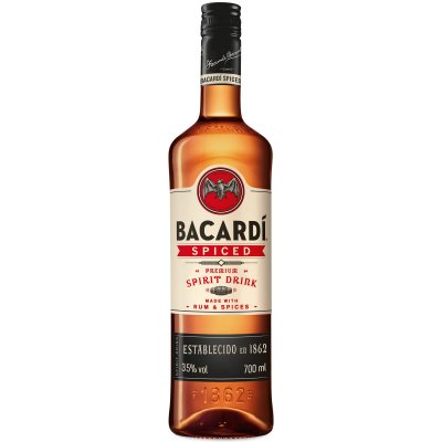 Rhum Ambr&eacute; Spiced Bacardi - La Bouteille De 70cl