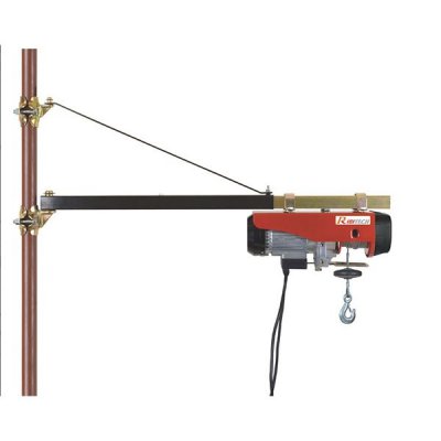 RIBITECH Ribimex - Porte-drapeau pivotant PP120 pour palan &eacute;lectrique