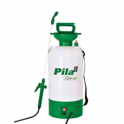 RIBIMEX Pulv&eacute;risateur &agrave; batterie lithium ou manuel Pila8 - 8l