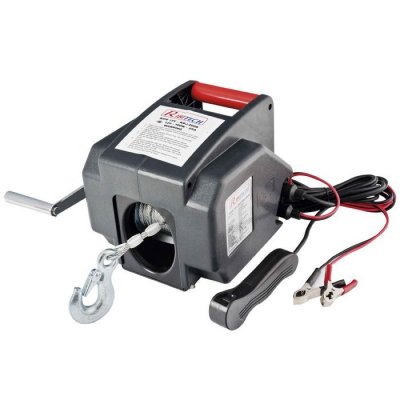 RIBITECH  - Treuil voiture 12V Maxi 5 Tonnes avec poulie - PE12V