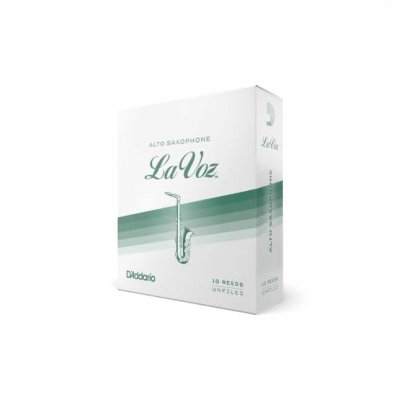 D ADDARIO RICO Rico Anches La Voz pour saxophone alto, force Medium-Hard, pack de 10
