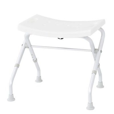 RIDDER  tabouret pliable de salle de bain 110 kg blanc a0050301 421602