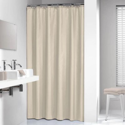 VIDAXL Rideau de douche Granada 180 cm Beige Sealskin - Beige