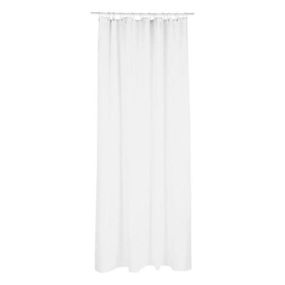 5FIVE Rideau de douche uni - Colorama - 180 x 200 cm - Blanc