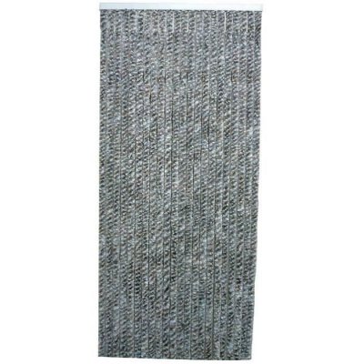 Rideau de porte chenille flash chin&eacute; 3 coloris - 90 x 220 cm