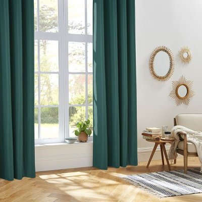 Rideau Isolant Canard 140 x 260 cm - Bleu canard - Atmosphera