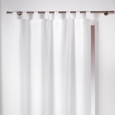 Rideau passants 140x260 ESSENTIEL blanc