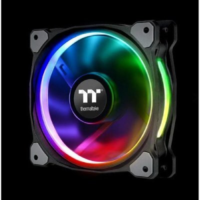 THERMALTAKE Riing PLUS 14 LED RGB Radiator Fan TT - Premium Edition - ventilateur ch&acirc;ssis - 140 mm (pack de 3)
