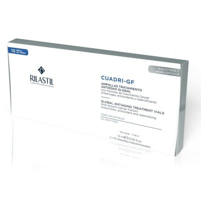 RILASTIL  Cuadri-GF Global Traitement anti-&acirc;ge 10 Ampoules