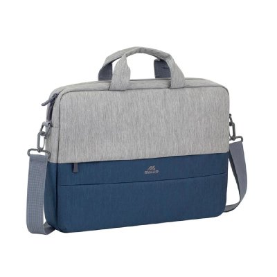 RIVACASE  7532 Gris/Dark Bleue Anti-Theft Laptop Bag 15.6