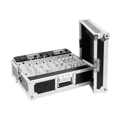 ROADINGER  Mallette de mixage Pro MCV-19, variable, bk 8U - Racks