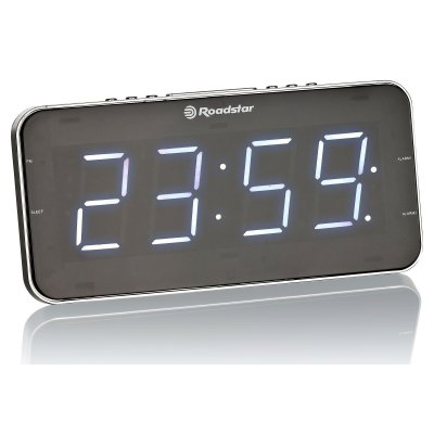 ROADSTAR  - CLR-2615 Radio-r&eacute;veil fm noir