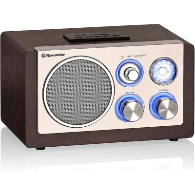 ROADSTAR  hra-1345us/wd radio de salon vintage avec port usb/sd/mp3