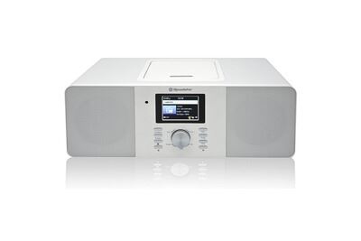 ROADSTAR  IR-540D+BT/WH Micro Syst&egrave;me Bluetooth WiFi CD/AUX/DAB+ Blanc