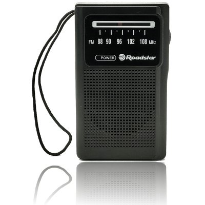 ROADSTAR  TRA-1230BK Radio portable analogique noire