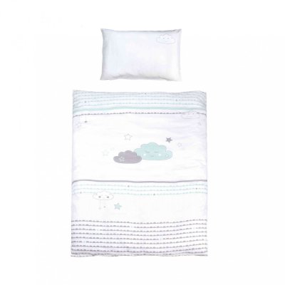ROBA  Parure de lit b&eacute;b&eacute; Happy cloud 100x135 cm