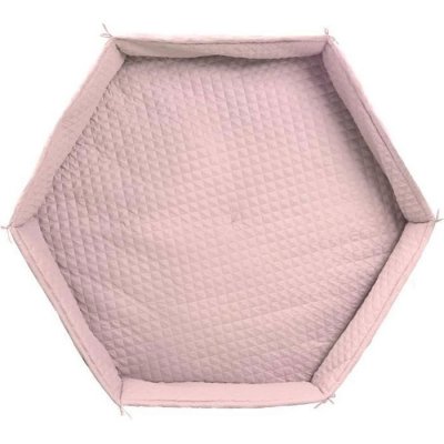 ROBA  Tapis de Parc Doux avec Bords "" Style"" Hexagonal - Rose-mauve