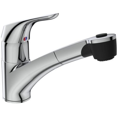 IDEAL STANDARD Robinet cuisine IDEAL Cerasprint douchette exctractible chrome