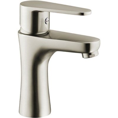 GENERIQUE Robinet Mitigeur Lavabo inox brosse Design pour vasque salle de bain