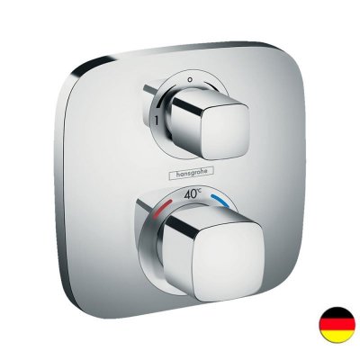 HANSGROHE Robinet thermostatique pour 2 fonctions chrome Ecostat E 