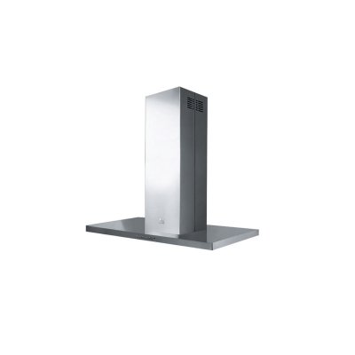 ROBLIN  Hotte decorative ilot 6051235 Atrium 90 cm Inox sans moteur