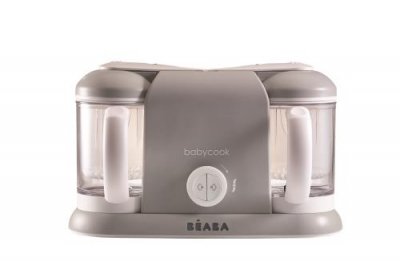BEABA Robot 4 en 1 B&eacute;aba Babycook Plus Gris