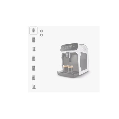 PHILIPS Robot caf&eacute; 15 bars blanc - EP1223/00 - 