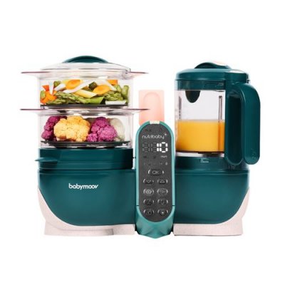 BABYMOOV Robot culinaire  nutribaby plus vert 2,2 l