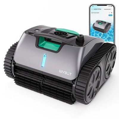 WYBOT Robot de Piscine sans fil  C1 Pro avec application- Intelligent, Puissant et Performant 