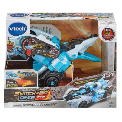 VTECH Robot &eacute;ducatif  Switch & Go Dinos Steel Le super Pt&eacute;rodactyle