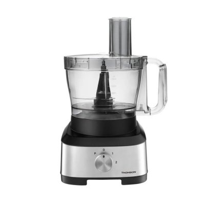 THOMSON Robot Multifonction  THFP1000 750 W Noir et M&eacute;tal