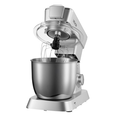 VEVOR Robot P&acirc;tissier 4,3L 1300W 6 Vitesses Avec Pulse Compatible Lave-Vaisselle