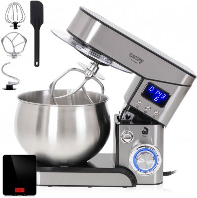 CAMRY Robot P&acirc;tissier Boulangerie Cuisine M&eacute;nager Multifonction Bol Inox 5L 6 Vitesses,, CR4223B, 2000,