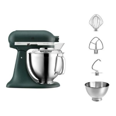 KITCHENAID Robot p&acirc;tissier  Artisan 5KSM185PSEPP 300 W Vert Ardoise 