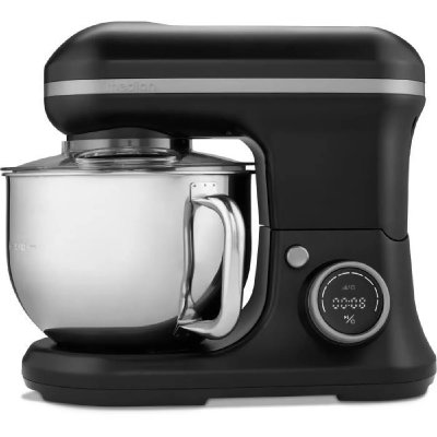 MEDION Robot p&acirc;tissier - MD18420 - 1200 W - 5 L - 8 vitesses - Bol a glace - Noir