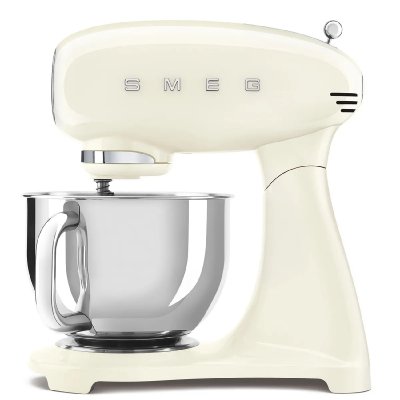 SMEG Robot p&acirc;tissier multifonctions 4.8l 1000w cr&egrave;me - SMF05CREU - 