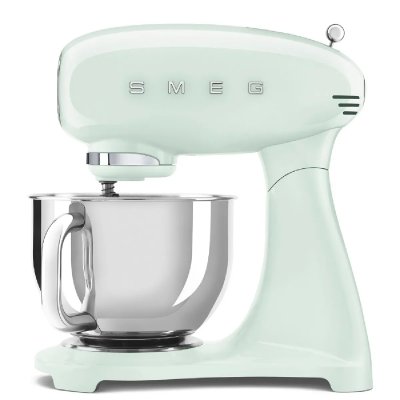 SMEG Robot p&acirc;tissier  SMF03PGEU 800 W Vert d'eau 