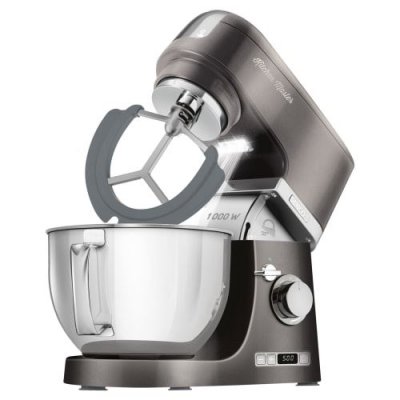 SENCOR Robot P&acirc;tissier STM 7878BK 4.5L 1000W 85dB Fonction d'Impulsion 8 Vitesses Inox Noir 