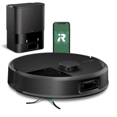 IROBOT Robot Roomba Max 705 Vac + Base AutoEmpty Noir 