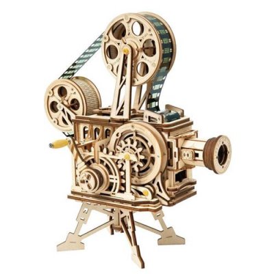 ROKR Robotime vitascope 24,5 cm en bois, kit de maquette 183 pi&egrave;ces