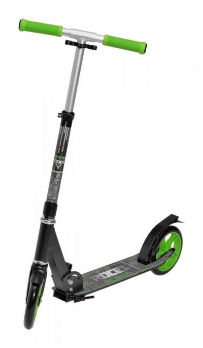 Roces - RC-PAT180VR - Trottinette alu Roces 180mm noir vert