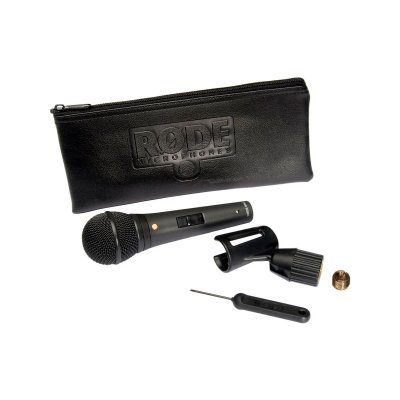 RODE  M1-S Micro dynamique avec interrupteur on/off et connexion XLR pour performances sur sc&egrave;ne