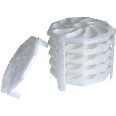 ROGER ORFEVRE  - Assiettes x 6 empilables 9 huitres polypro 26 cm*