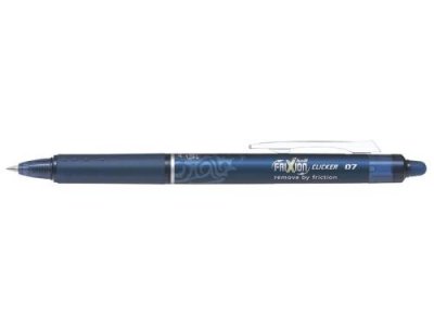 PILOT Roller  Frixion Clicker - pointe moyenne r&eacute;tractable - bleu nuit
