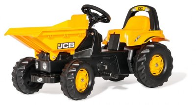 ROLLY TOYS  tracteur escaliers RollyKid Dumper JCB jaune junior